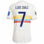 Günstige Fußballtrikots Kolumbien Luis Diaz 7 Anniversary 2024 Kurzarm